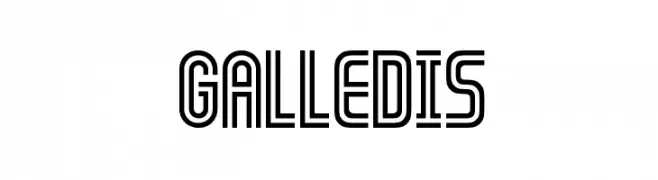 GALLEDIS  Free Fonts Download