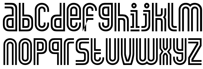 GALLEDIS Font LOWERCASE