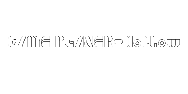 GAME PLAYER-Hollow Logo