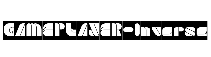 GAME PLAYER-Inverse  Скачать бесплатные шрифты
