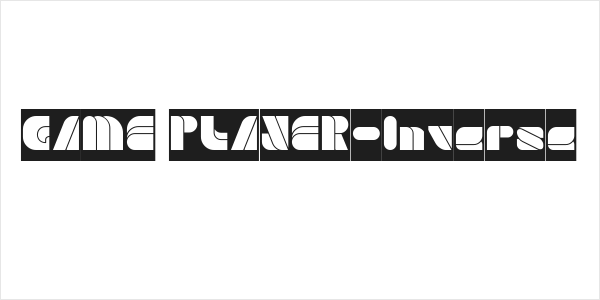 GAME PLAYER-Inverse Logo