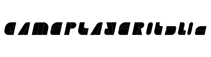 GAME PLAYER Italic  Descarca Fonturi Gratis