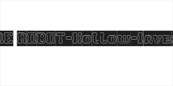 GAME ROBOT-Hollow-Inverse Logo