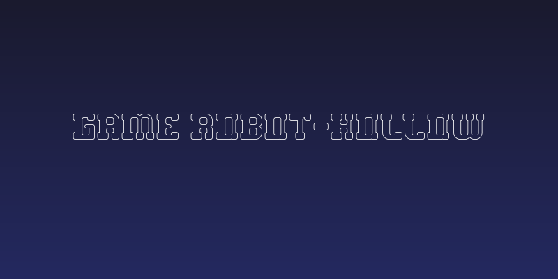 GAME ROBOT-Hollow Social Header