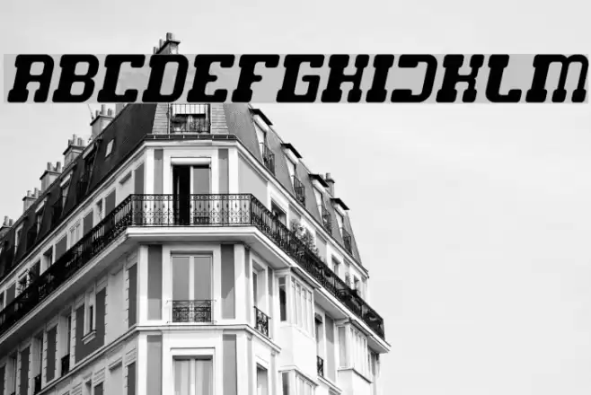 GAME ROBOT Italic Font examples