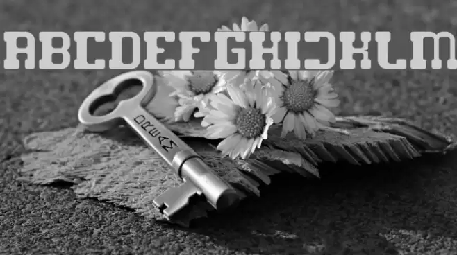 GAME ROBOT-Light Font examples