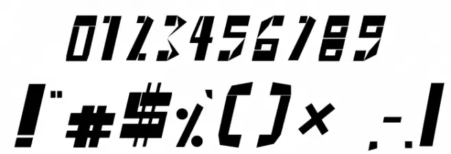 GAME Font OTHER CHARS