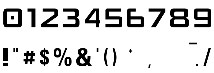 GAMECUBEN DualSet Font OTHER CHARS