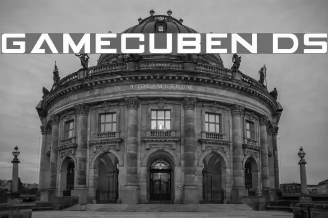 GAMECUBEN DualSet Schriftart examples