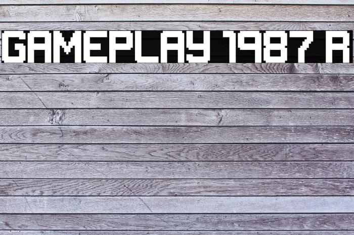 GAMEPLAY 1987 Regular Example 1