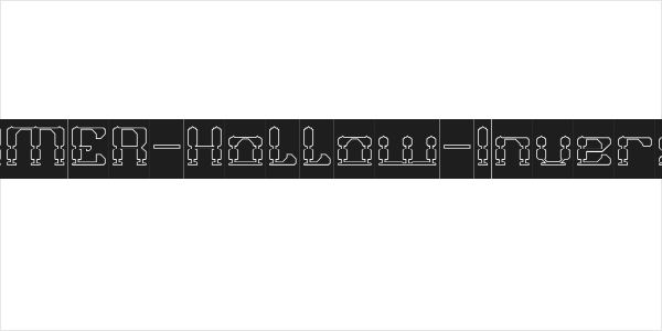 GAMER-Hollow-Inverse Logo