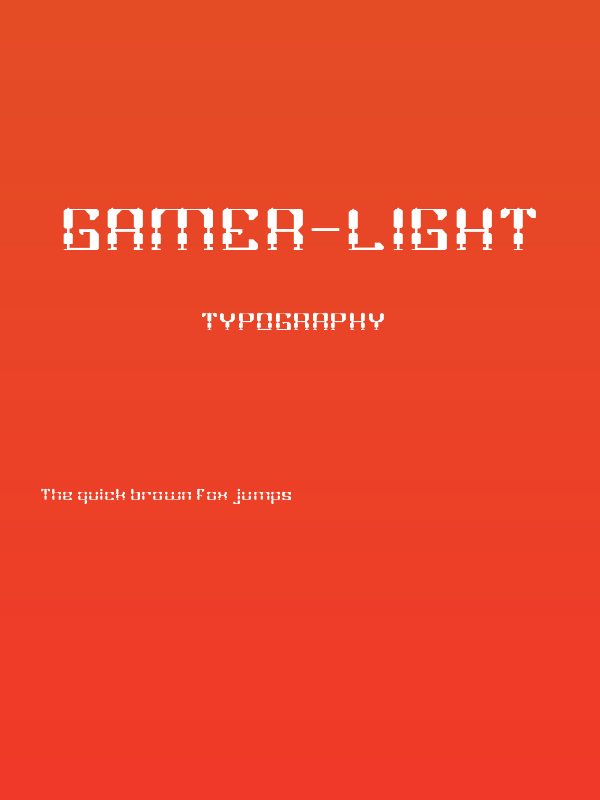 GAMER-Light Poster
