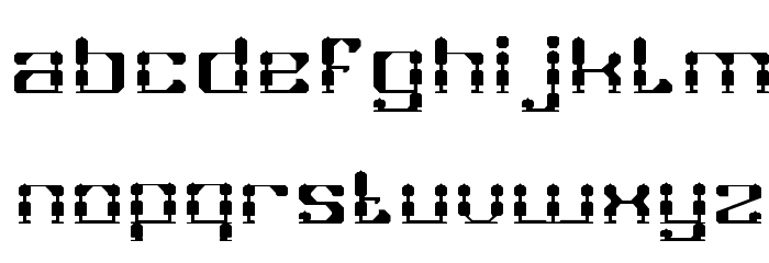 GAMER-Light Font LOWERCASE