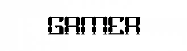 GAMER  تنزيل الخطوط