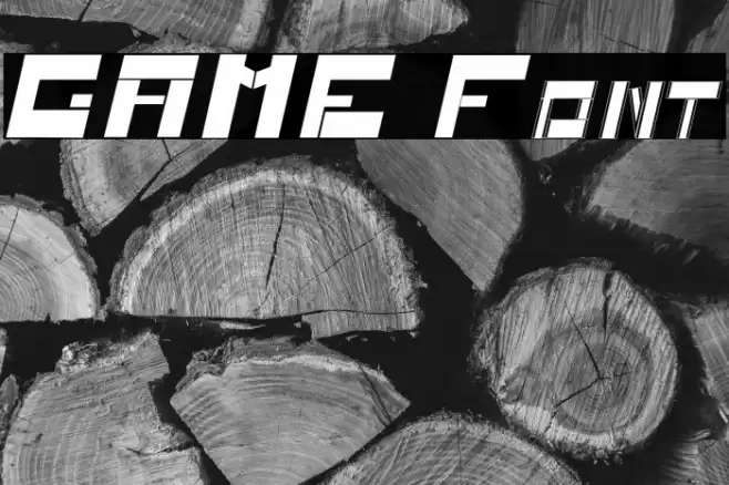 GAME Font examples