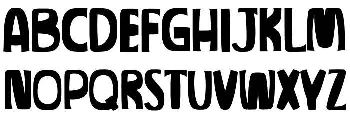 GANDARIA Font LOWERCASE