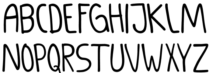 GANDUL MATHENG Regular Font LOWERCASE