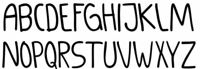 GANDUL MATHENG Regular フォント 小文字