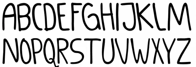 GANDUL_MATHENG Schriftart Groß