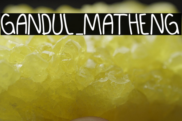 GANDUL_MATHENG Example 3