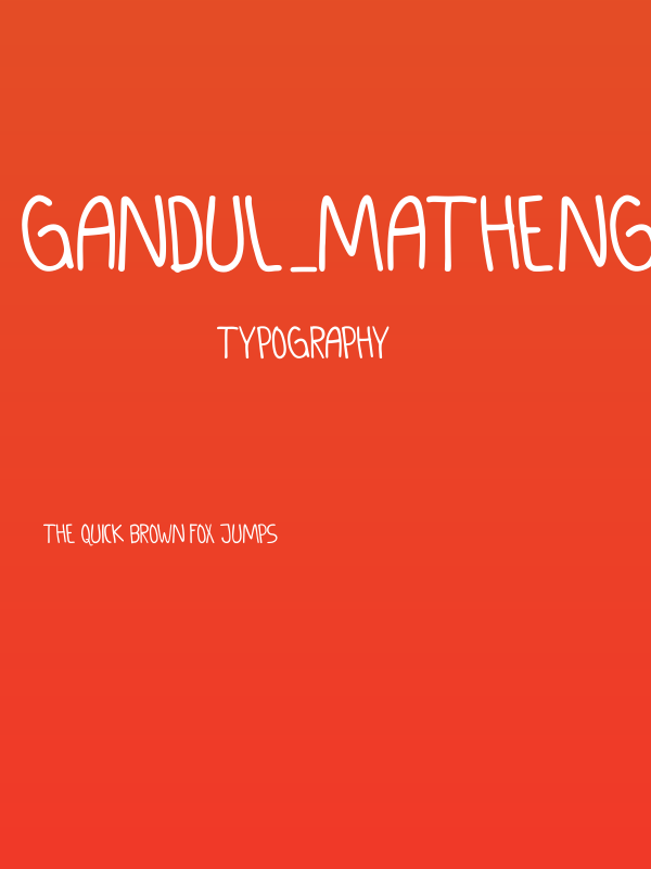 GANDUL_MATHENG Poster