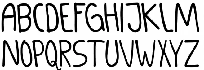 GANDUL_MATHENG 字体 小写