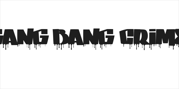GANG BANG CRIME Logo
