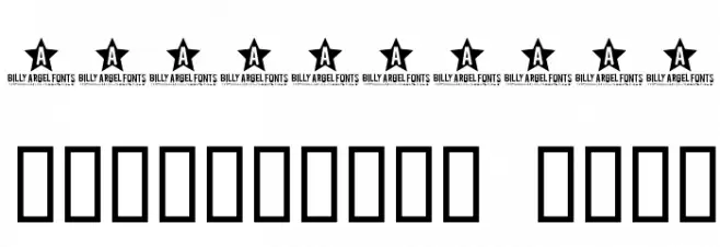 GANGLAND Font OTHER CHARS