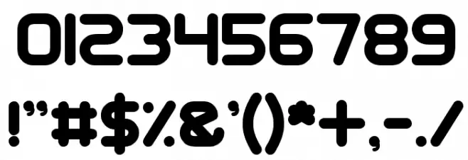 GANGSTERS Font OTHER CHARS