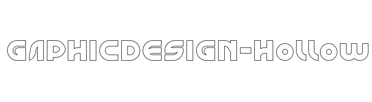 GAPHIC DESIGN-Hollow  नि: शुल्क फ़ॉन्ट्स डाउनलोड