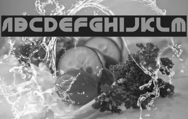 GAPHIC DESIGN-Inverse Font examples