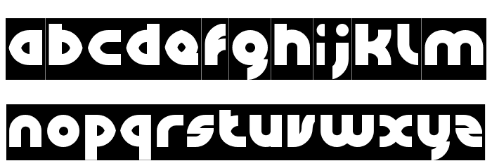 GAPHIC DESIGN-Inverse Font LOWERCASE