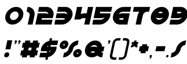 GAPHIC DESIGN Italic Font OTHER CHARS