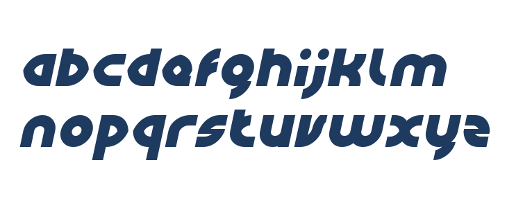GAPHIC DESIGN Italic Lowercase