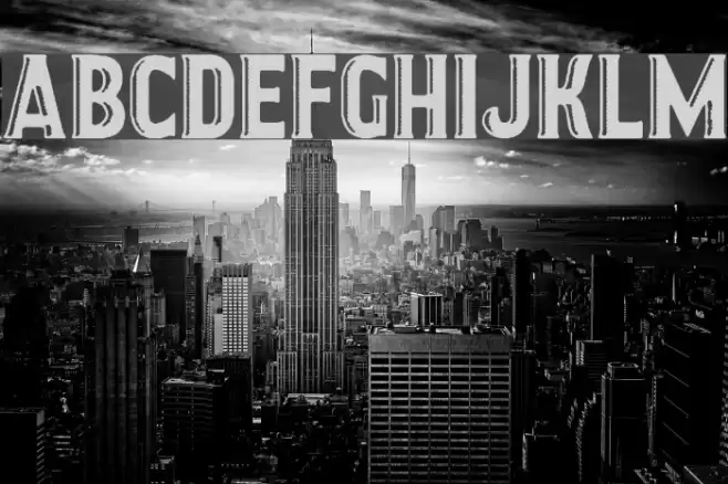 GARAGE IMPERIO Font examples