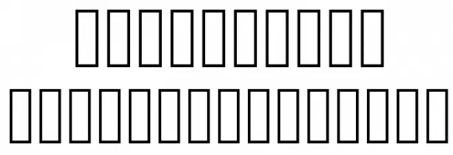 GARBAGE MEDIUM Font OTHER CHARS