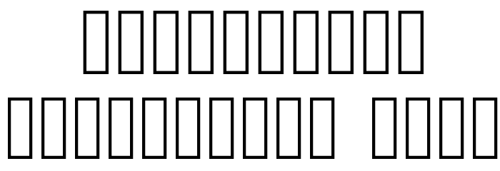 GARBAGE MEDIUM Font OTHER CHARS