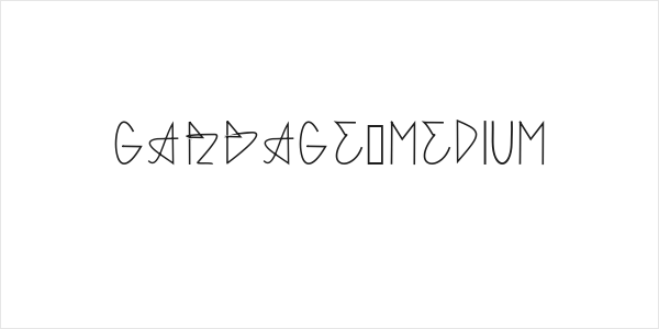 GARBAGE MEDIUM Logo