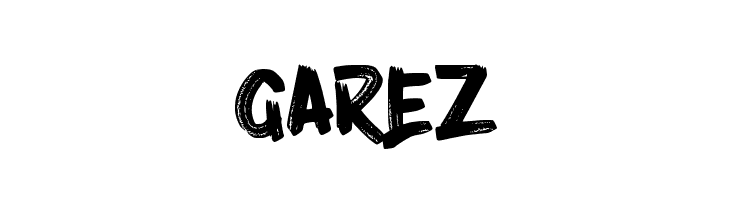 GAREZ  フリーフォントのダウンロード