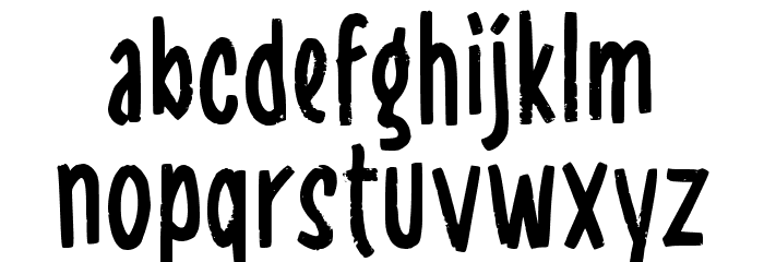 GARUDA MUDA Font LOWERCASE