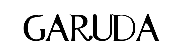 GARUDA  Free Fonts Download