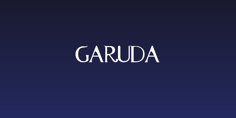 GARUDA Social Header