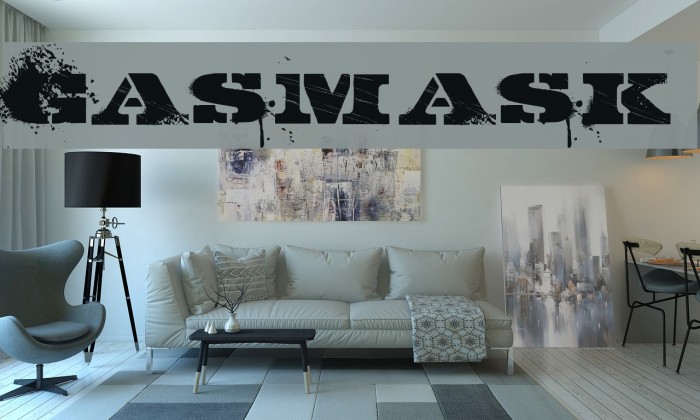 GASMASK Font examples