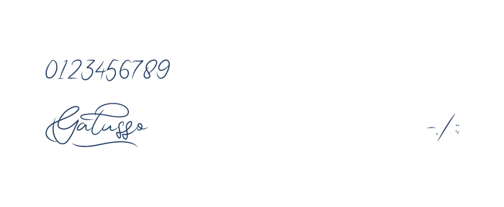 GATUSSO DEMO Other Characters