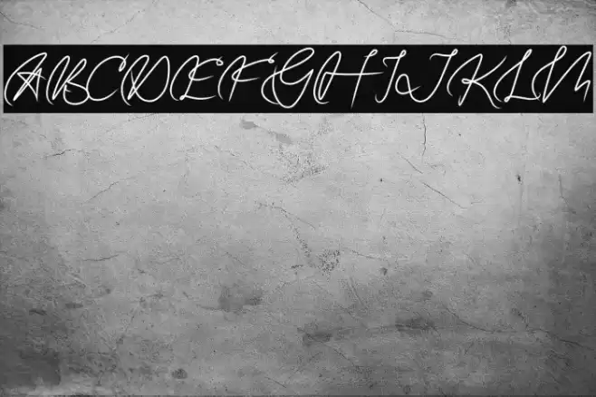 GATUSSO DEMO Font examples