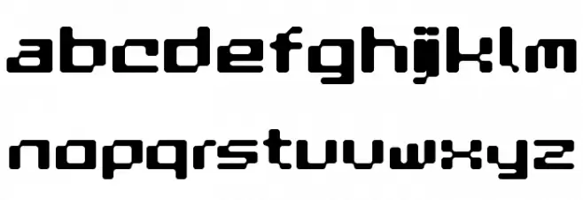 GAU_font_PRIVAtE Шрифта строчной