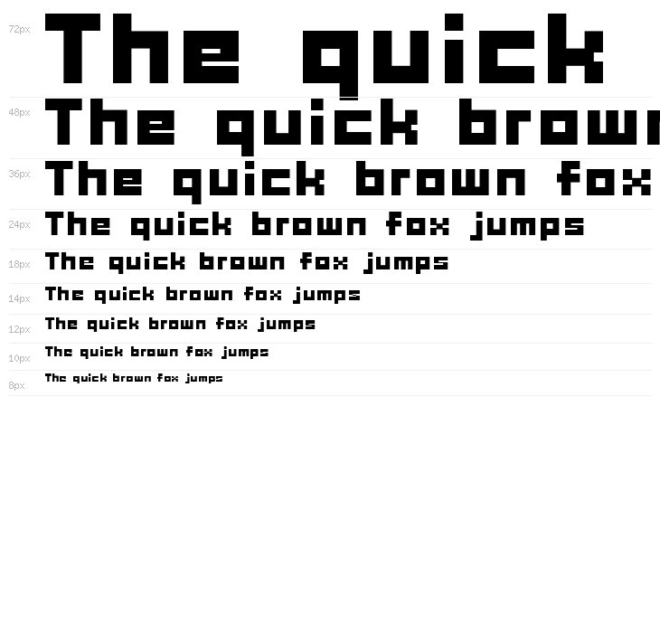 GAU_font_cube_B Waterfall