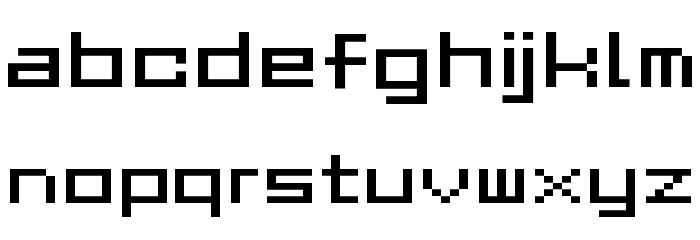 GAU_font_cube_R Fuentes MINÚSCULAS