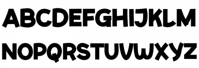 GAYENGPersonalUse フォント 大文字