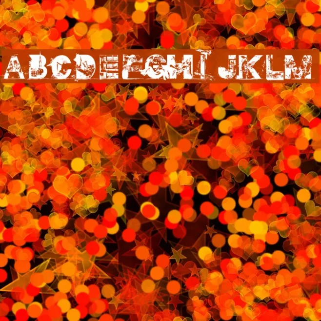 GAZA FONT Example 2